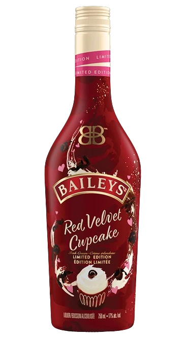 BAILEYS RED VELVET CUPCAKE CREAM LIQUEUR 750ML