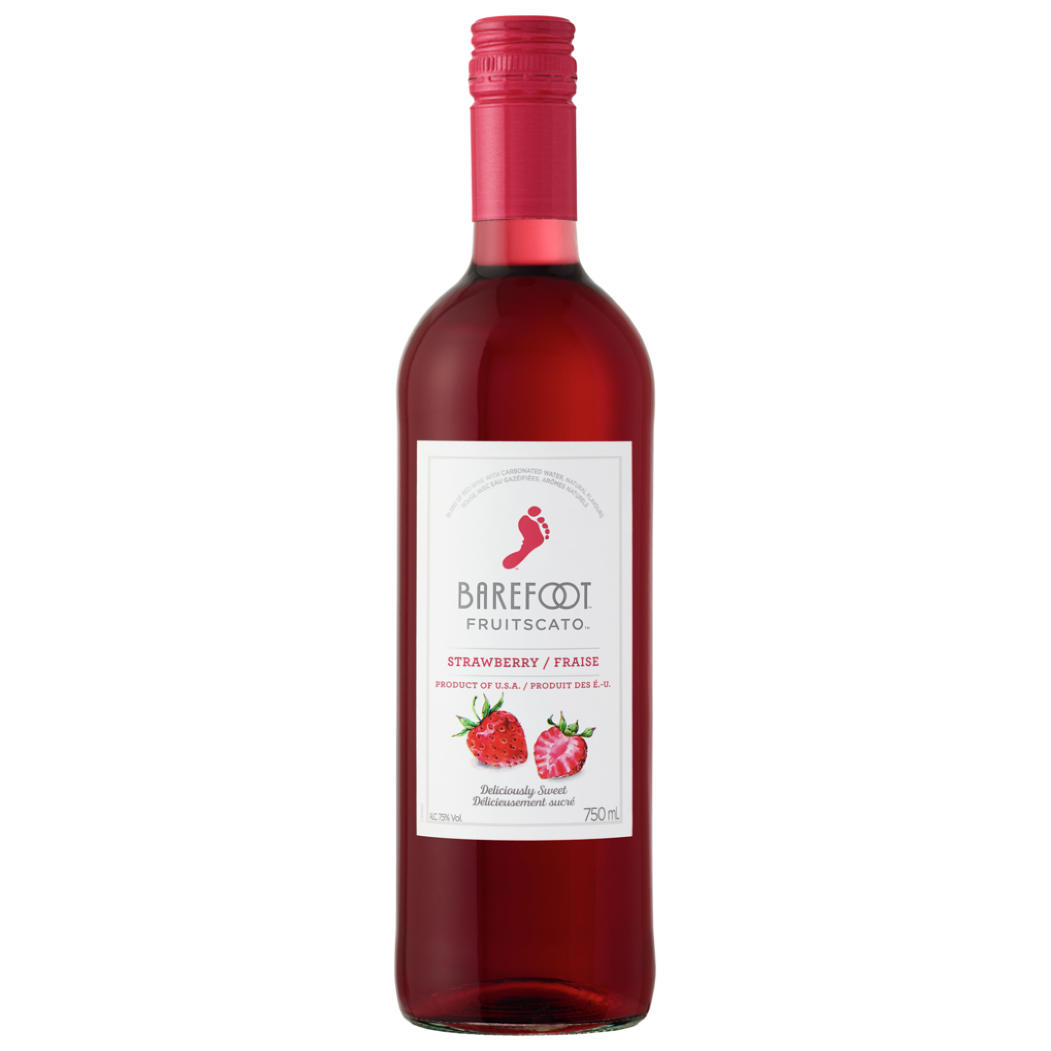 BAREFOOT FRUITSCATO STRAWBERRY 750ML BT