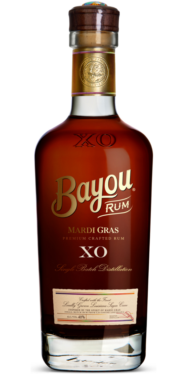 BAYOU MARDI GRAS XO AMBER RUM 750ML