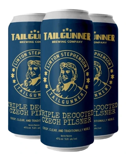 TAILGUNNER LINTON STEPHENSON CZECH PILSNER 473ML 4PK CAN