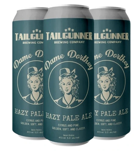 TAILGUNNER DAME DORTHEY HAZY PALE ALE 473ML 4PK CAN