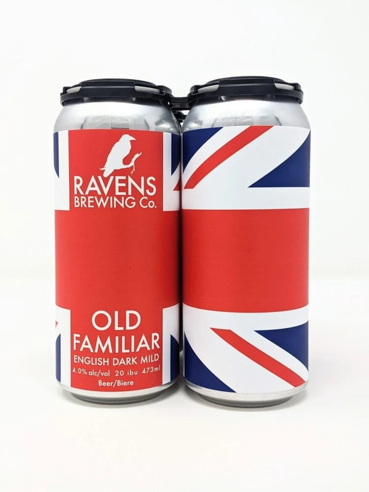 RAVENS ENGLISH DARK MILD 473ML 4PK CAN @ Kelowna [1027658]