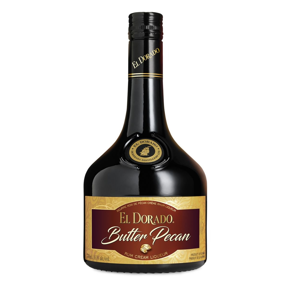 EL DORADO PECAN RUM CREAM LIQUEUR 750ML