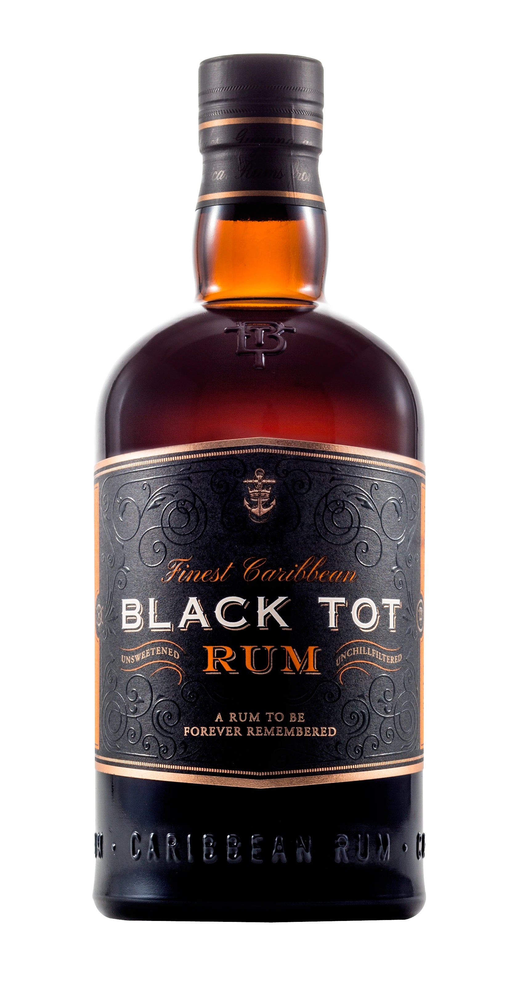 BLACK TOT RUM 700ML