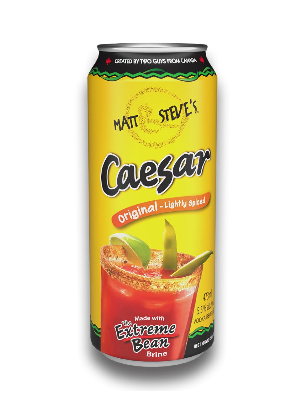 MATT & STEVES CAESAR ORIGINAL LIGHTLY SPICED 473ML CAN