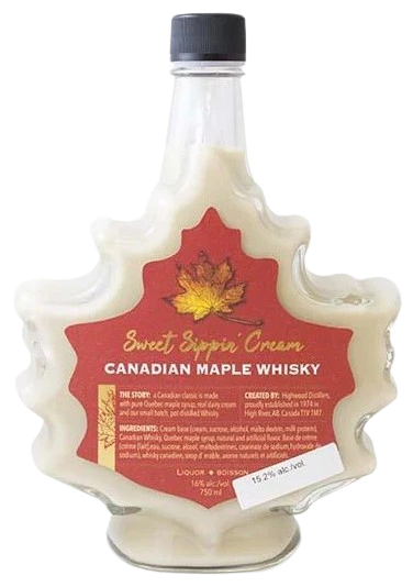 SWEET SIPPIN CANADIAN MAPLE WHISKY CREAM 750ML @ Kelowna [1028864]