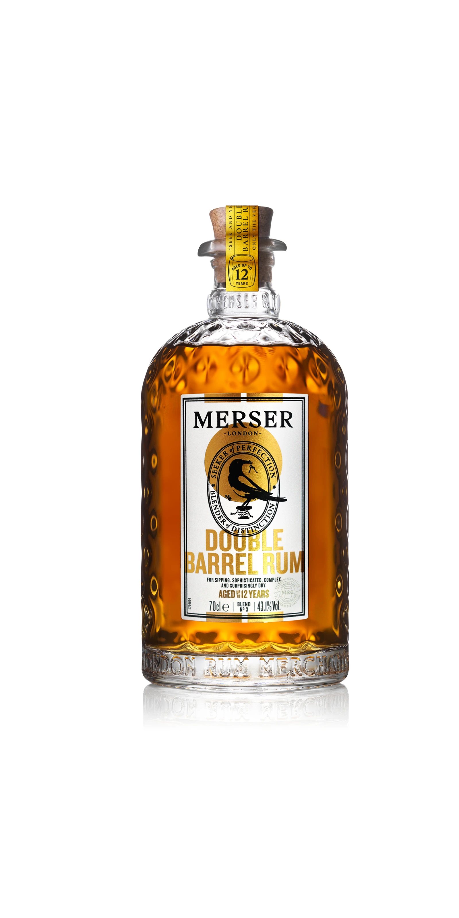 CHARLES MERCER & CO. AMBER RUM 700ML