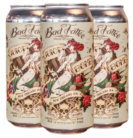 BAD TATTOO JUICE BOMB 473ML 4PK CAN @ Kelowna [1029310]