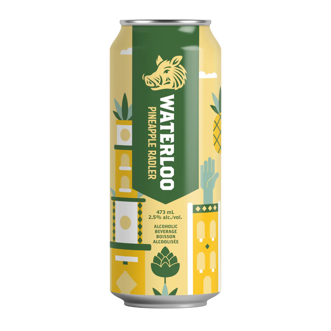 WATERLOO PINEAPPLE RADLER 473ML CAN @ Kelowna [1029759]