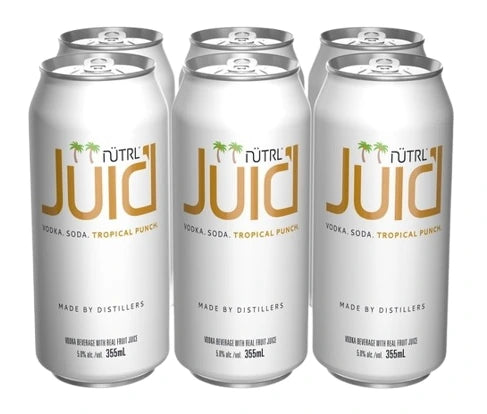 NUTRL VODKA SODA JUIC'D TROPICAL PUNCH 355ML 6PK CAN @ Kelowna [1029978]