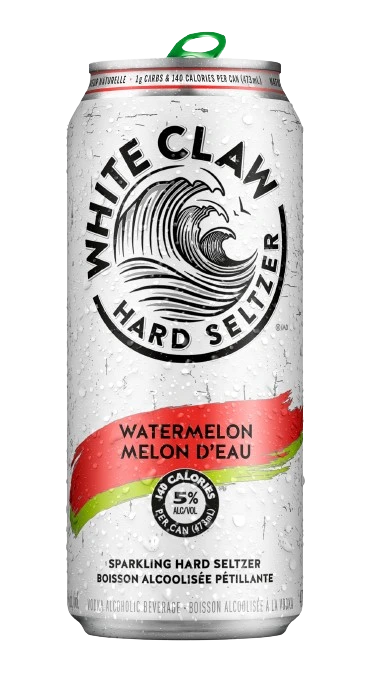 WHITE CLAW HARD SELTZER WATERMELON 473ML CAN @ Kelowna [1029998]