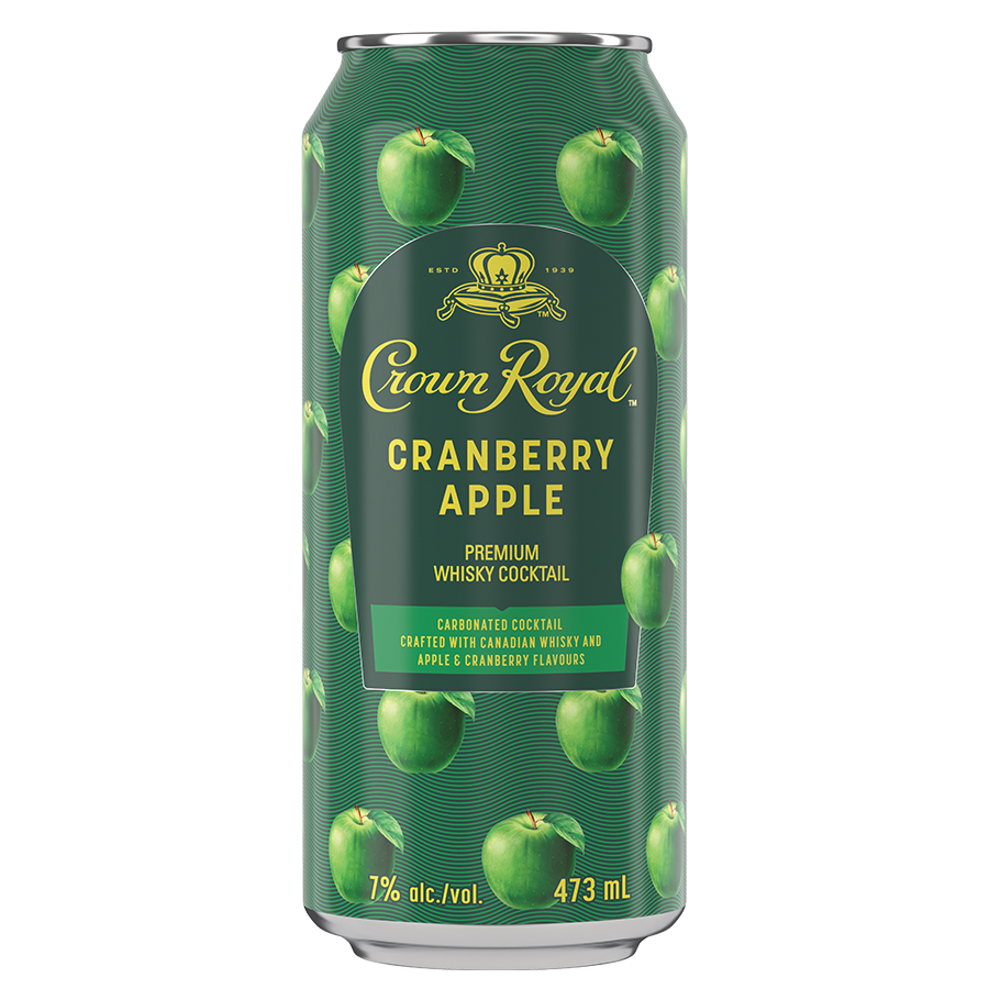 CROWN ROYAL CRANBERRY APPLE 473ML CAN