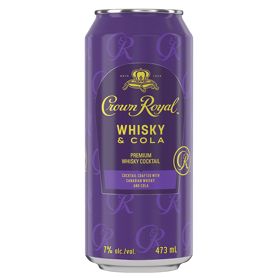 CROWN ROYAL WHISKY & COLA 473ML CAN