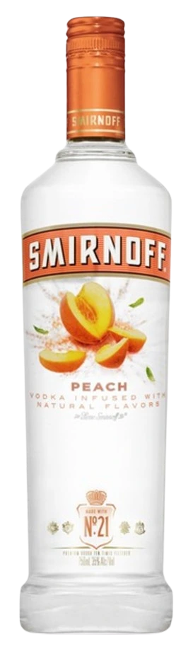 SMIRNOFF PEACH VODKA 750ML