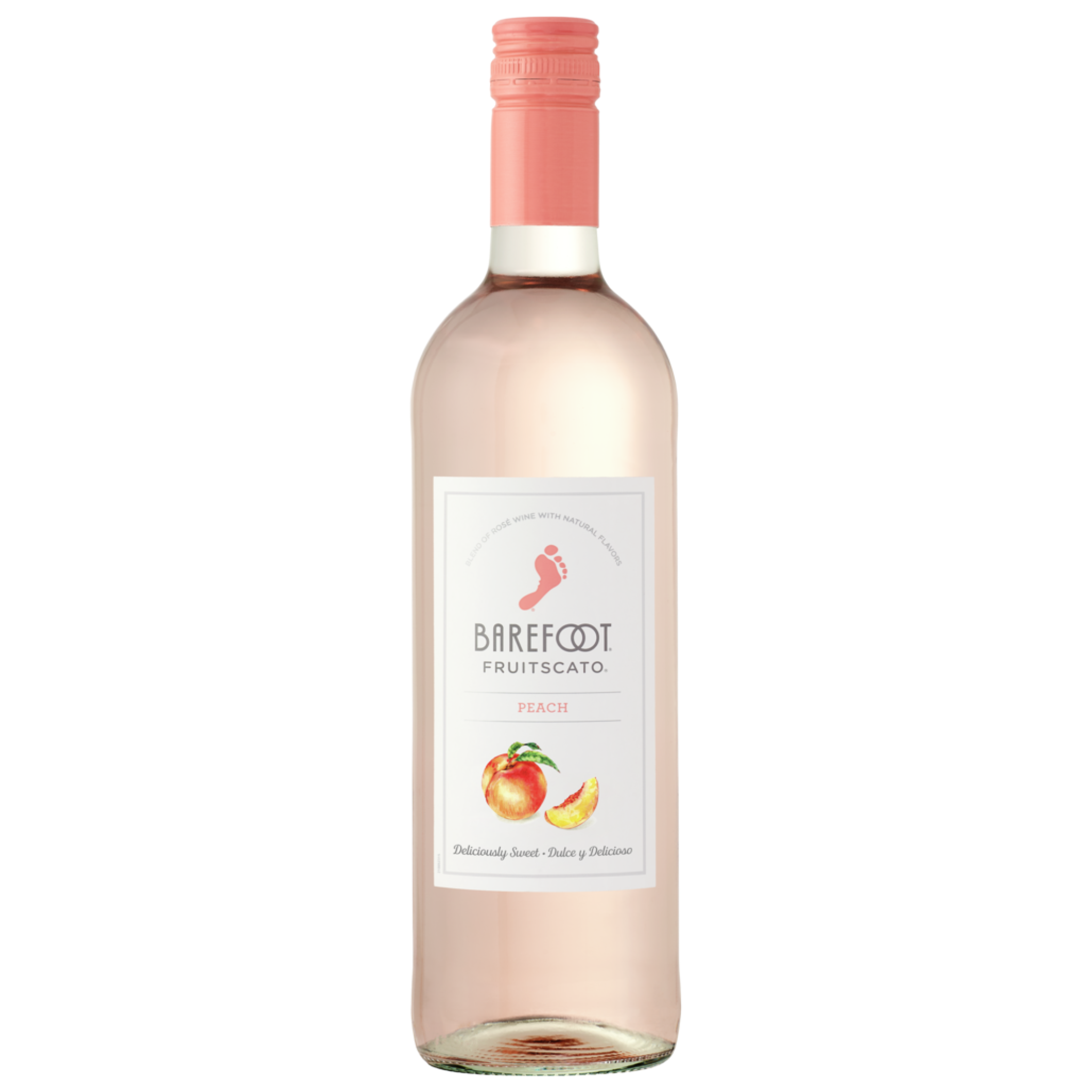 BAREFOOT FRUITSCATO PEACH 750ML BT