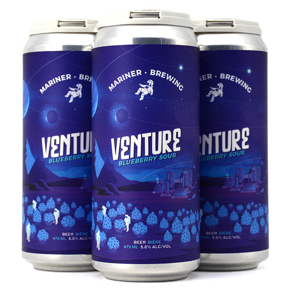 MARINER VENTURE BLUEBERRY SOUR 473ML 4PK CAN @ Kelowna [1030487]