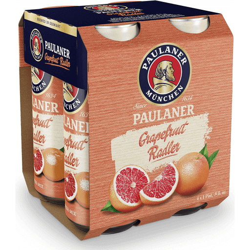 PAULANER GRAPEFRUIT RADLER 500ML 4PK CAN @ Kelowna [1030954]