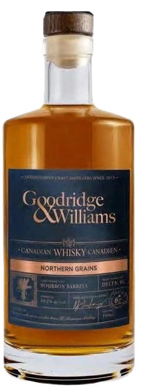 GOODRIDGE & WILLIAMS NORTHERN GRAINS CANADIAN WHISKEY 750ML