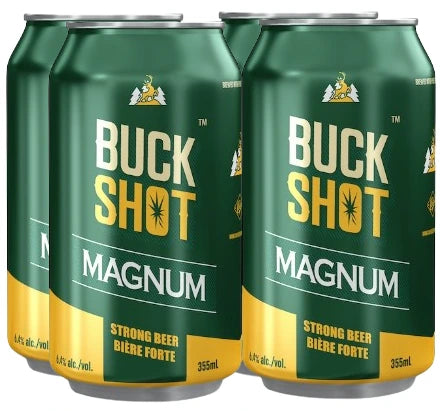 CARIBOO BUCK SHOT MAGNUM STRONG BEER 355ML 4PK CAN @ Kelowna [1031846]