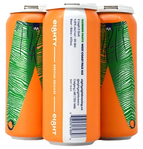 88 HAMMER PANTS WEST COAST PALE ALE 473ML 4PK CAN