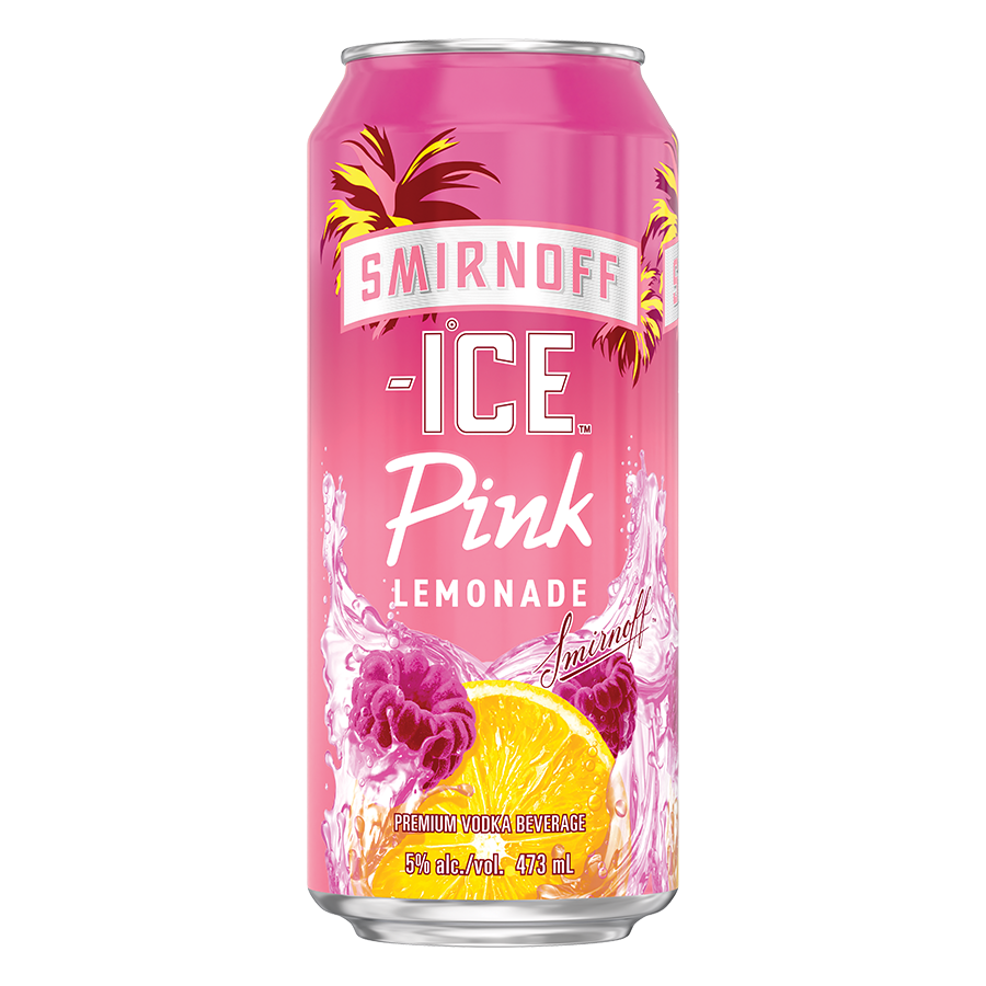 SMIRNOFF ICE PINK LEMONADE 473ML CAN