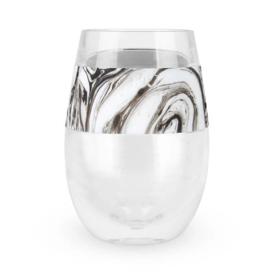 HOST WINE FREEZE BLACK SWIRL GLASS @ Kelowna [1032619]