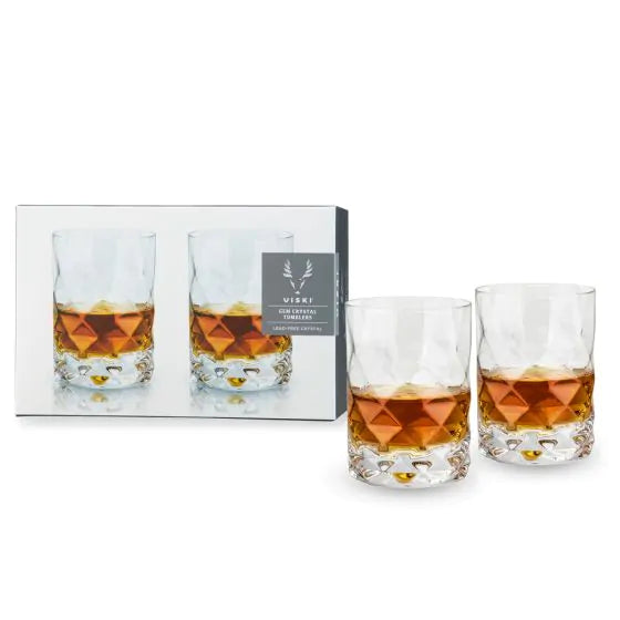 VISKI GEM CRYSTAL GLASSES