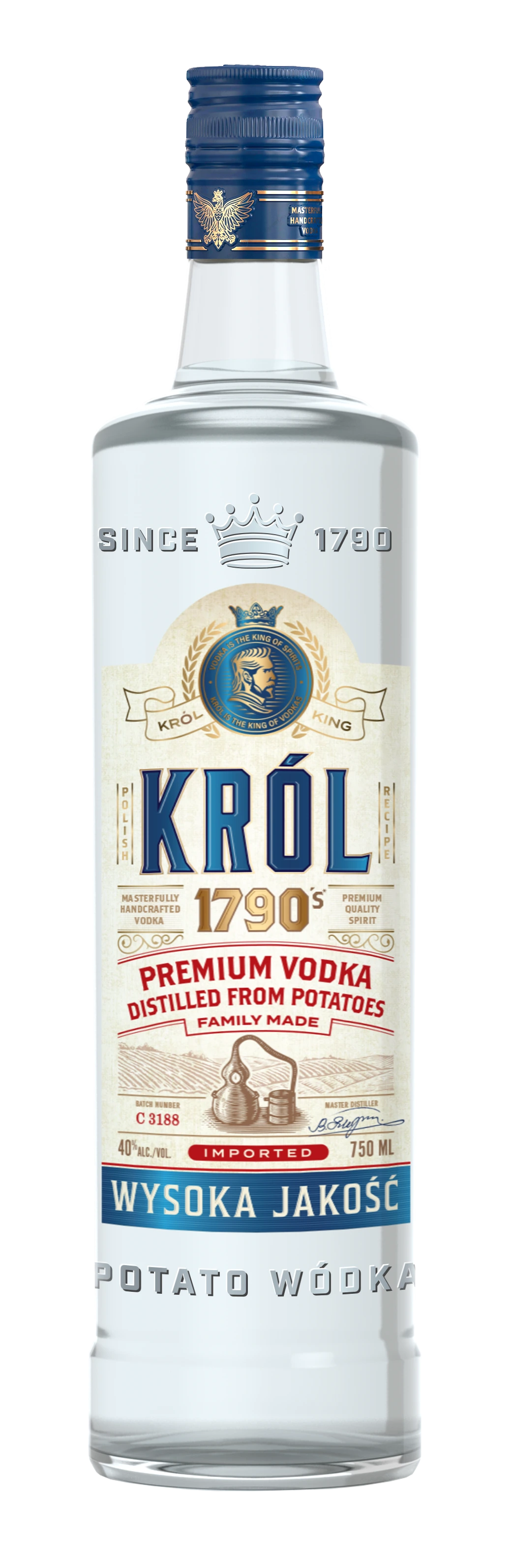 KROL POTATO VODKA 750ML