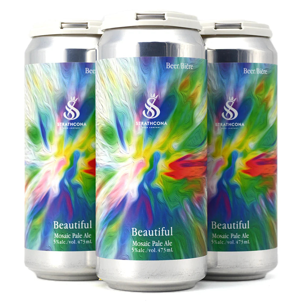 STRATHCONA BEAUTIFUL MOSAIC PALE ALE 473ML 4PK CAN @ Kelowna [1033747]