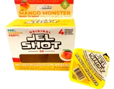 JEL SHOT CO MANGO MONSTER 25ML 4PK