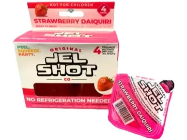 JEL SHOT CO STRAWBERRY DAIQUIRI 25ML 4PK