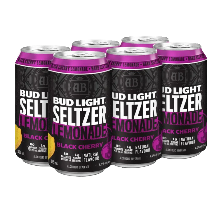 BUD LIGHT SELTZER LEMONADE BLACK CHERRY 355ML 6PK CAN @ Kelowna [1033871]