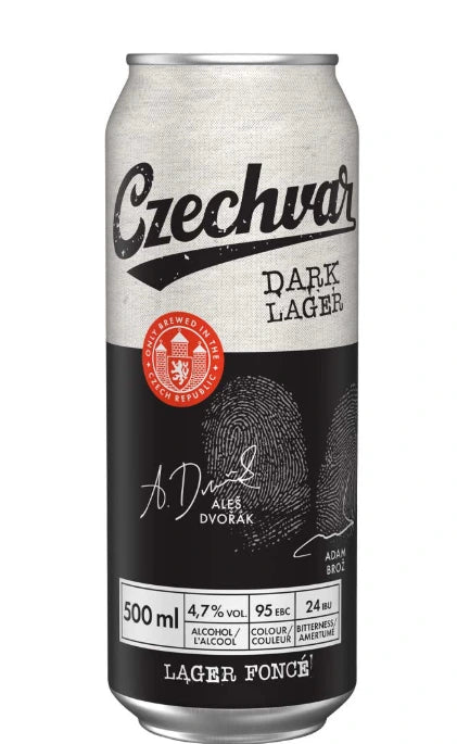 CZECHVAR DARK LAGER 500ML CAN @ Kelowna [1034050]