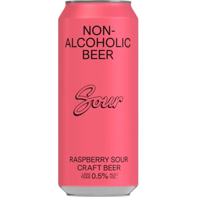 BIERE SANS ALCOOL NON ALC RASPBERRY SOUR 473ML CAN @ Kelowna [1034105]