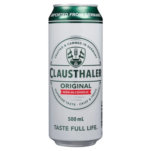 CLAUSTHALER ORIGINAL NON ALC 500ML CAN