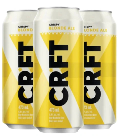 CRFT EASY GOING NON ALC CRISPY BLONDE 473ML 4PK CAN