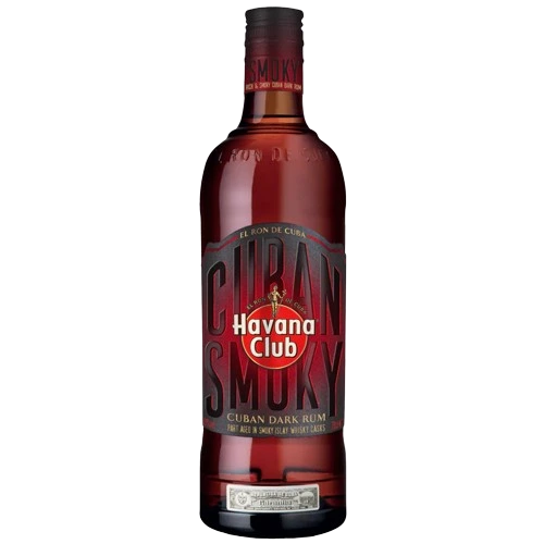 HAVANA CLUB CUBAN SMOKY AMBER RUM 750ML