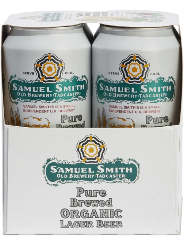 SAMUEL SMITH PURE BREWED ORGANIC LAGER 440ML 4PK CAN @ Kelowna [1035893]