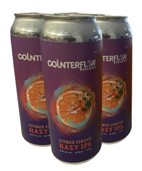 BAD TATTOO COUNTERFLOW CITRUS CIRCUS HAZY IPA 473ML 4PK CAN @ Kelowna [1036042]