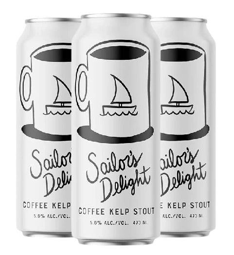 BEST OF KIN SAILORS DELIGHT COFFEE KELP STOUT 473ML 4PK CAN