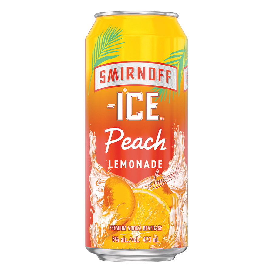 SMIRNOFF ICE PEACH LEMONADE 473ML CAN