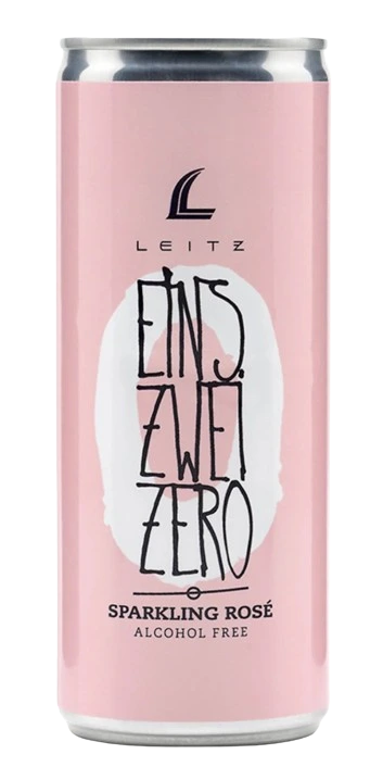 LEITZ SPARKLING ROSE NON ALC 250ML CAN