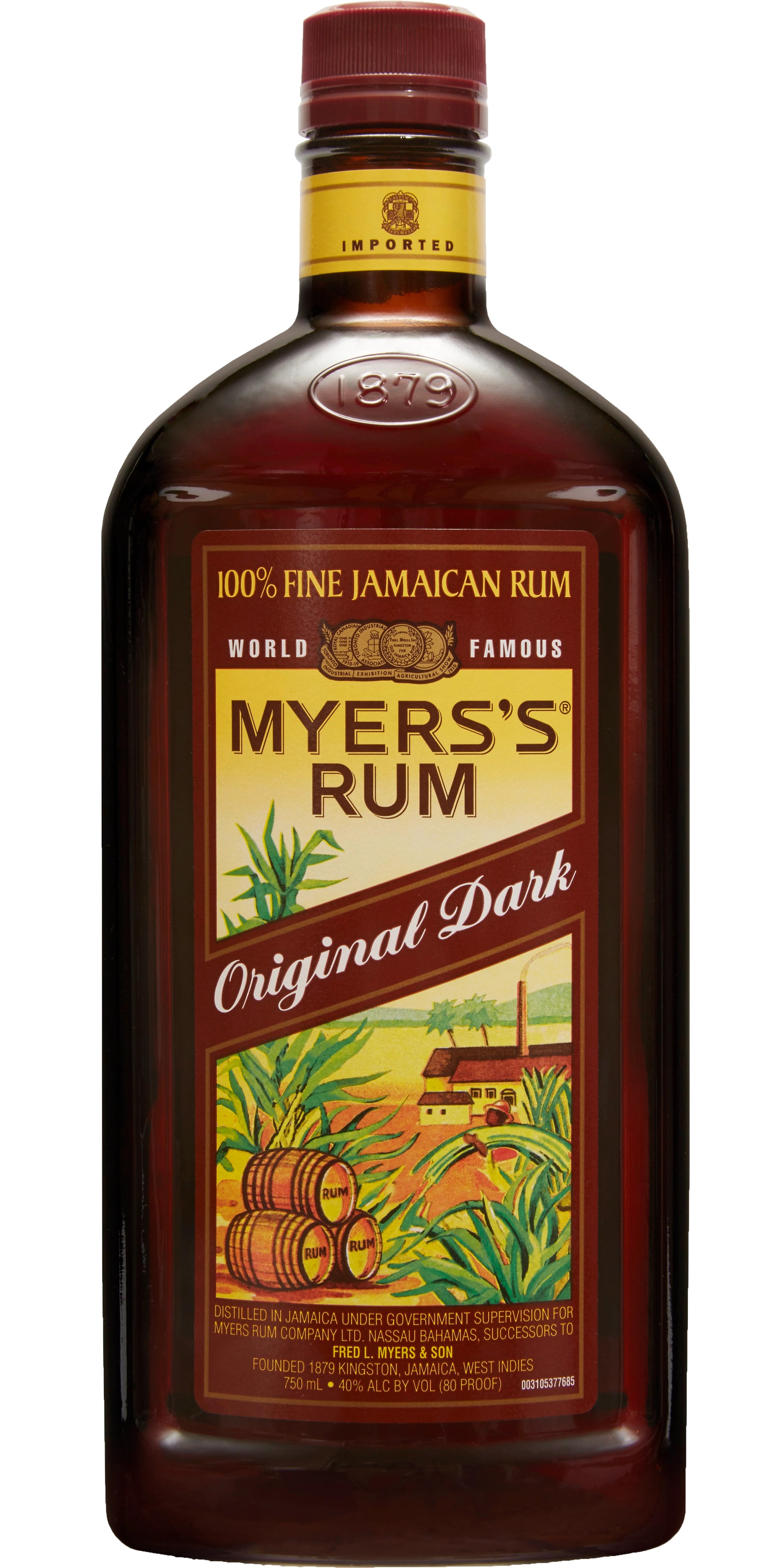 MYERS DARK RUM 750ML