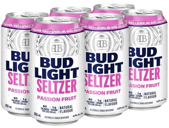 BUD LIGHT SELTZER PASSIONFRUIT 355ML 6PK CAN @ Kelowna [1038845]