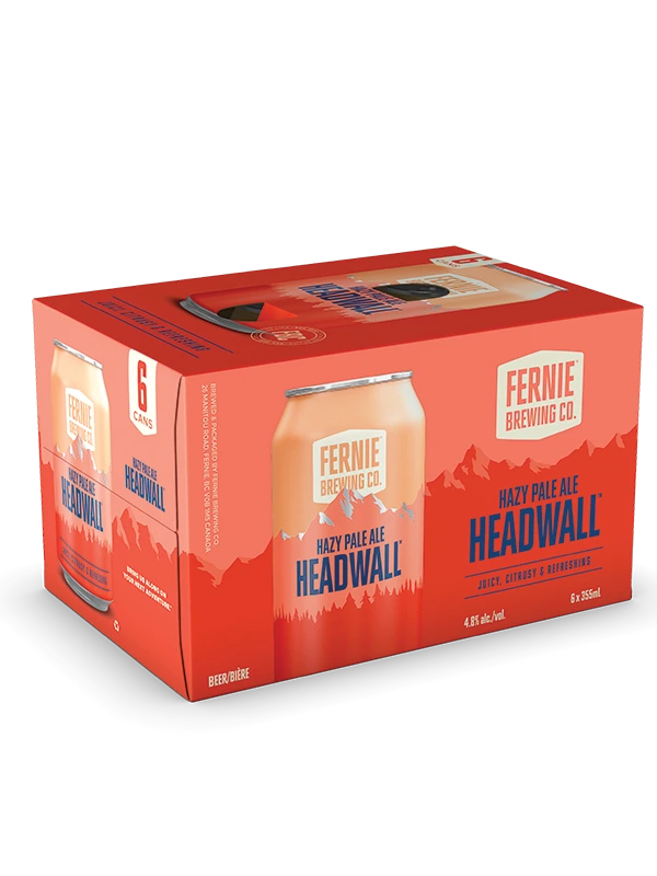 FERNIE HEADWALL HAZY PALE ALE 355ML 6PK CAN @ Kelowna [1038942]