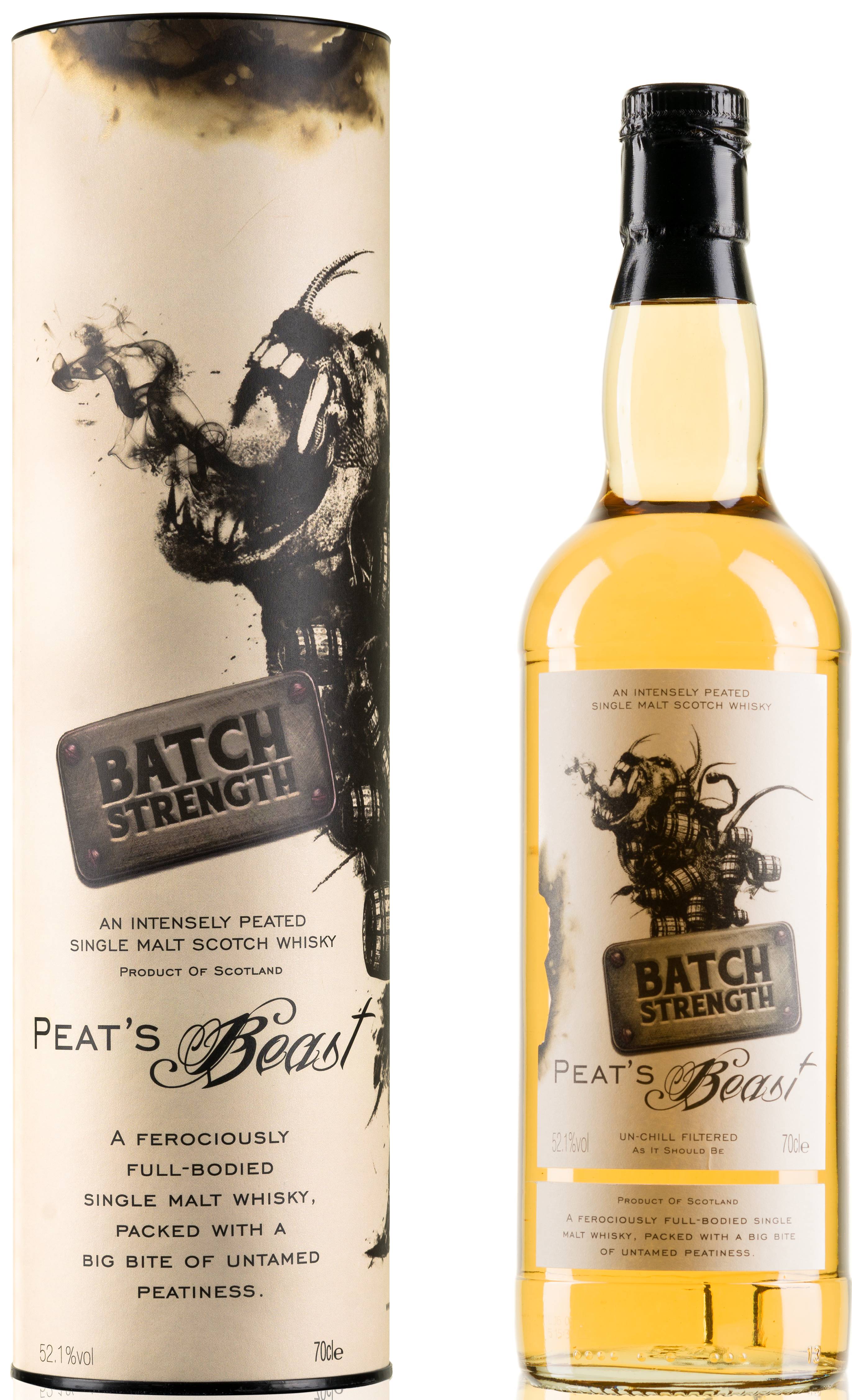 PEATS BEAST BATCH STRENGTH SINGLE MALT SCOTCH 700ML