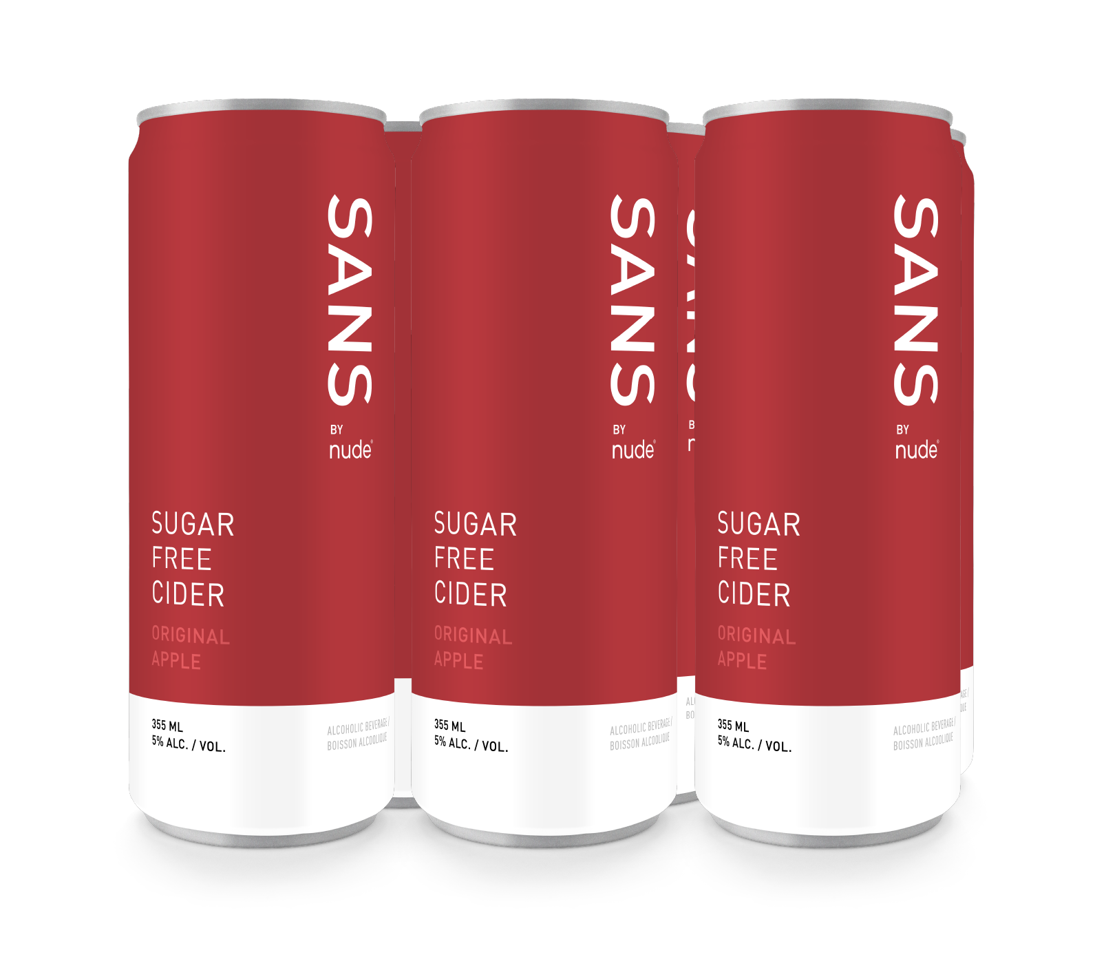 SANS BY NUDE ORIGINAL APPLE CIDER 355ML 6PK CAN