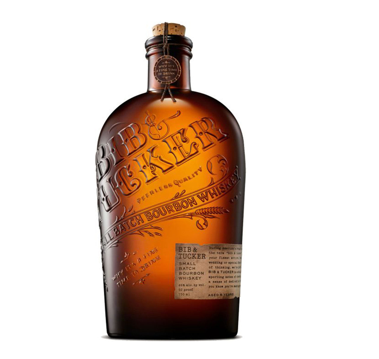 BIB & TUCKER BOURBON WHISKEY 750ML