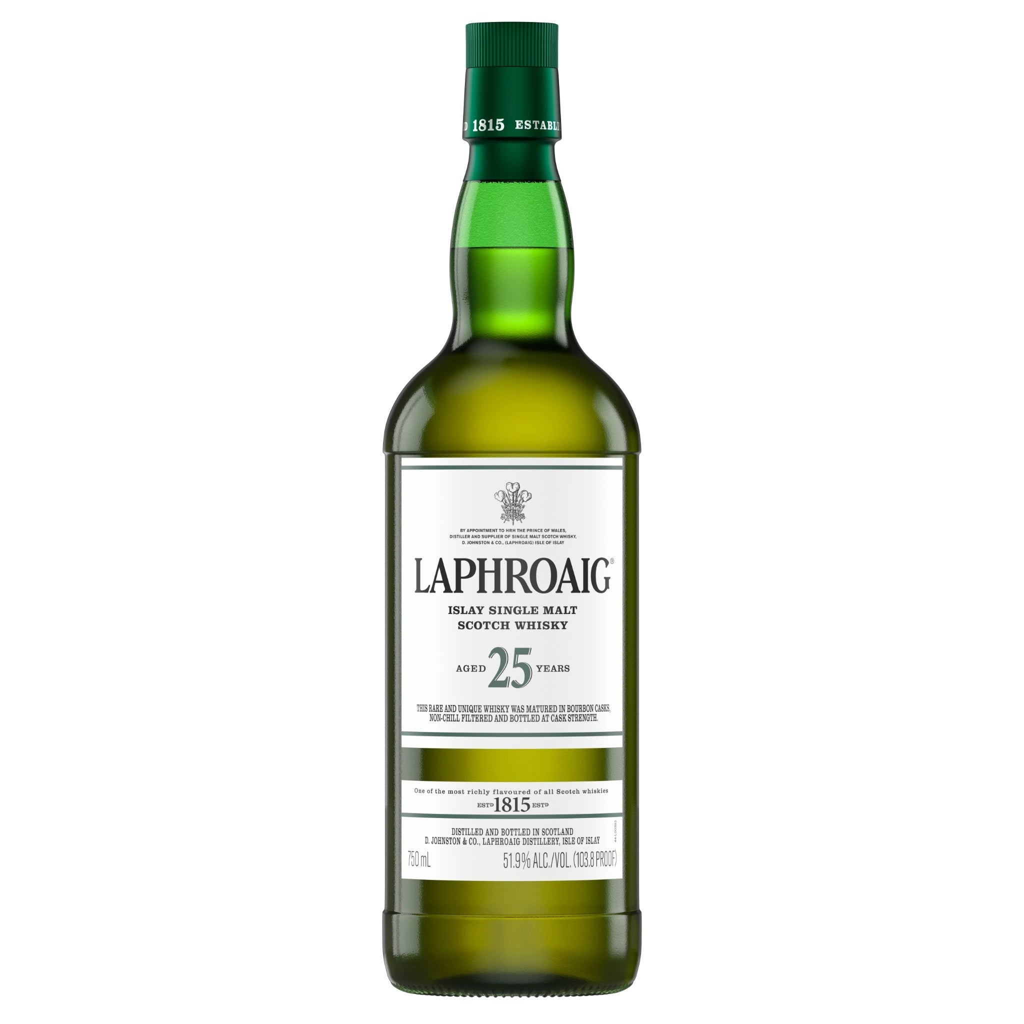 LAPHROAIG 25YR 2021 EDITION ISLAY SINGLE MALT SCOTCH 750ML