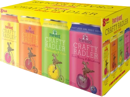 PUMP HOUSE CRAFTY RADLER MIXER 355ML 8PK CAN